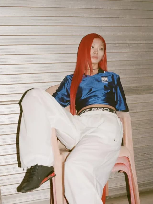 Nike Korea football fashion post