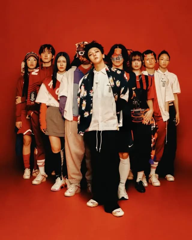 Nike Korea team campaign post