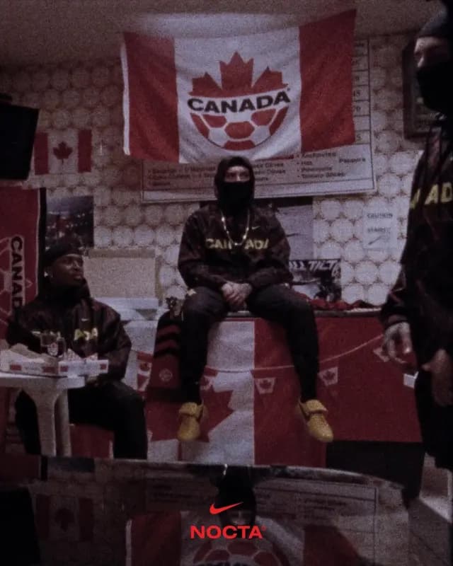Nike Canada team campaign post